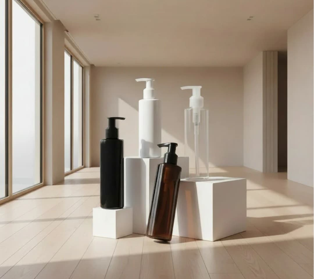 Lotion shampoo facewash oil bottle
