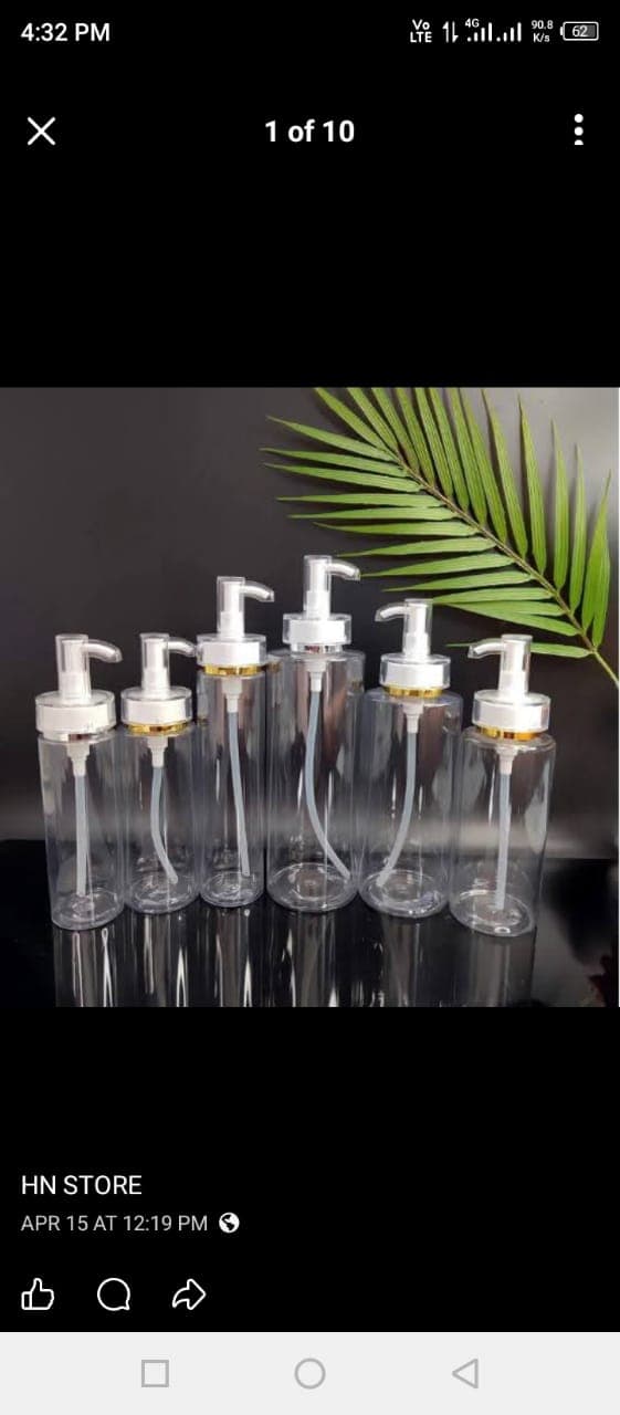 Clarke pump bottle